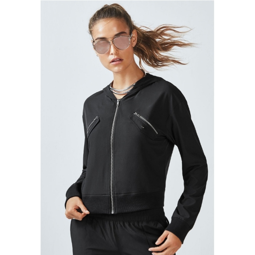 Fabletics  Zinnia Bomber Jacket Black